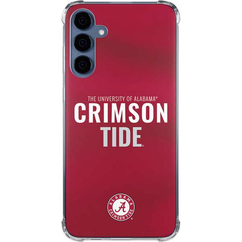 University of Alabama Crimson Pride Galaxy A35 5G Clear Case